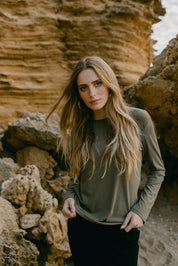 Basic Top - Olive