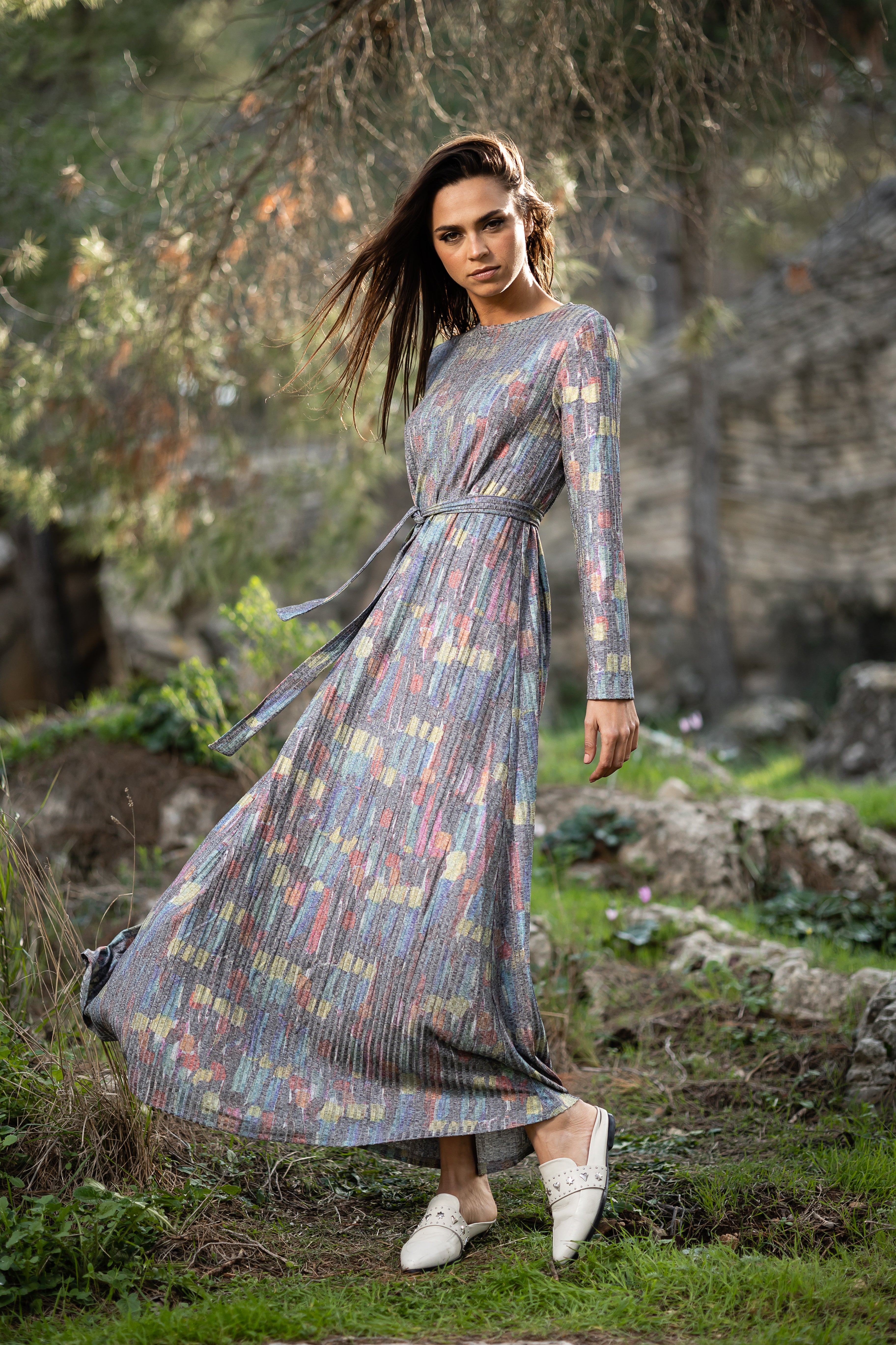 Colorful Maxi Dress – Daniella Faye USA