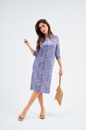 Square Dress - Ultraviolet