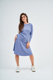 Dalia Skirt - Light Denim Wash