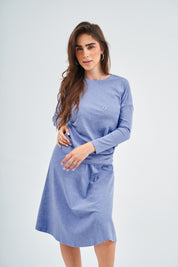 Dalia Skirt - Light Denim Wash