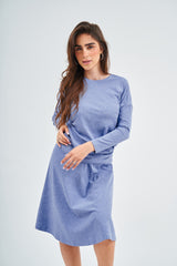 Modest Light Denim Wash Dalia Midi Skirt – Women's Fashion