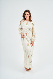 (Cotton) Sleeper Maxi Dress / Wild Flower