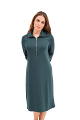 Modest Teal Serena Dress – Women's Fashion