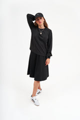 Modest Black Shishi Skirt – Women's Fashion