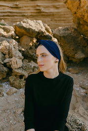 Navy Headband