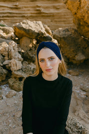 Navy Headband