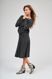 Dalia Top - Heather Grey