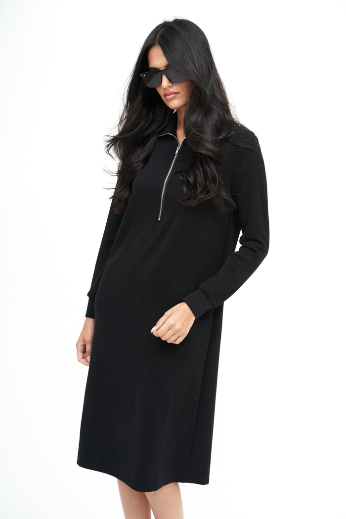NW Hoodie Dress: Grey main image 0