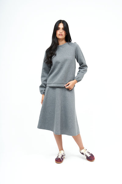 NW Riva Top: Heather Grey