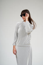 Load image into Gallery viewer, Riva Thick Ribbed Top- White