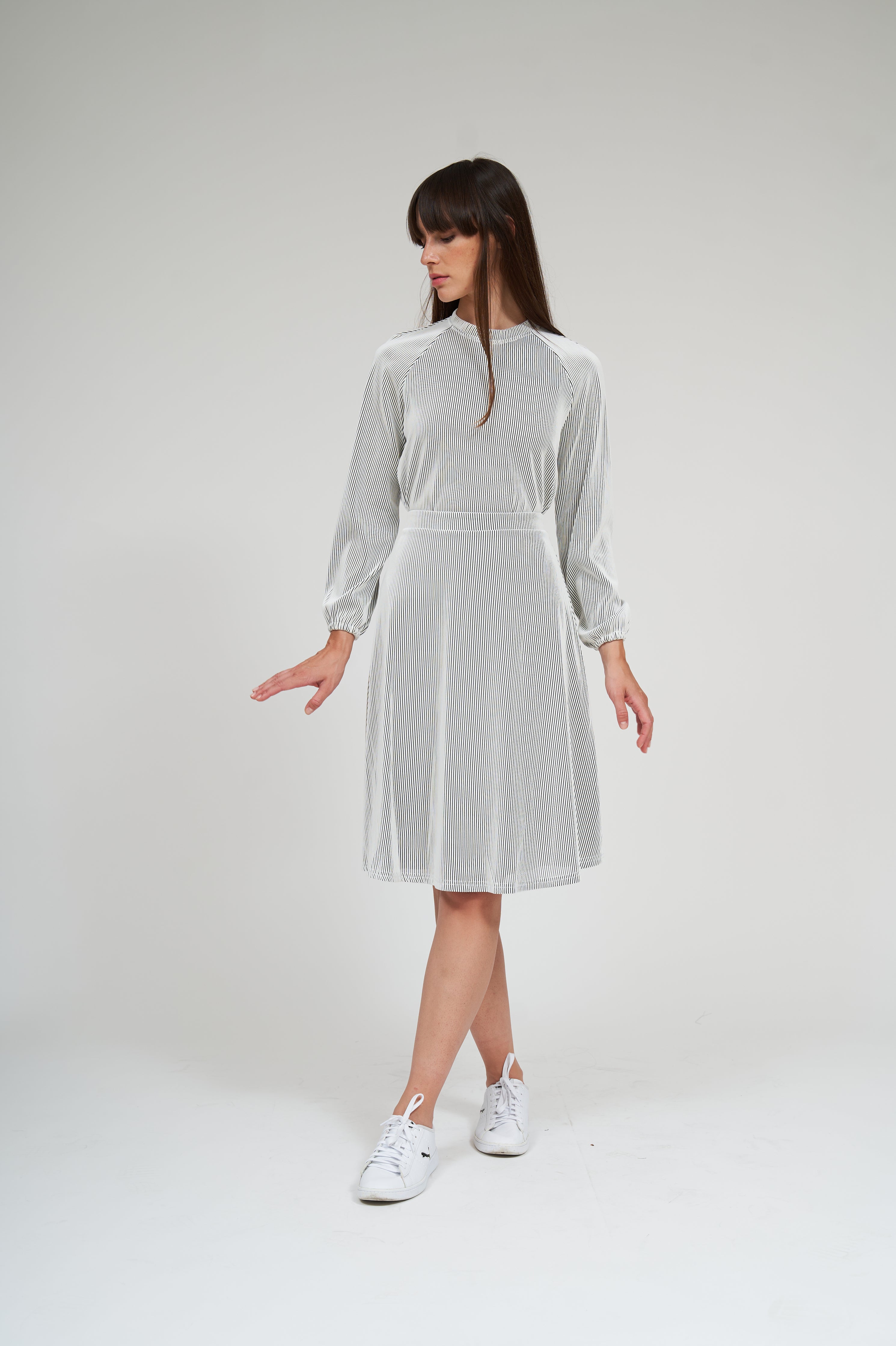 Riva Thick Ribbed Top- White