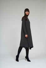 Load image into Gallery viewer, Turtleneck Flow Dress- Grey