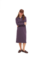 26WS1043 deep purple serena half zip