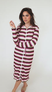 Beach Club Chevron Maxi