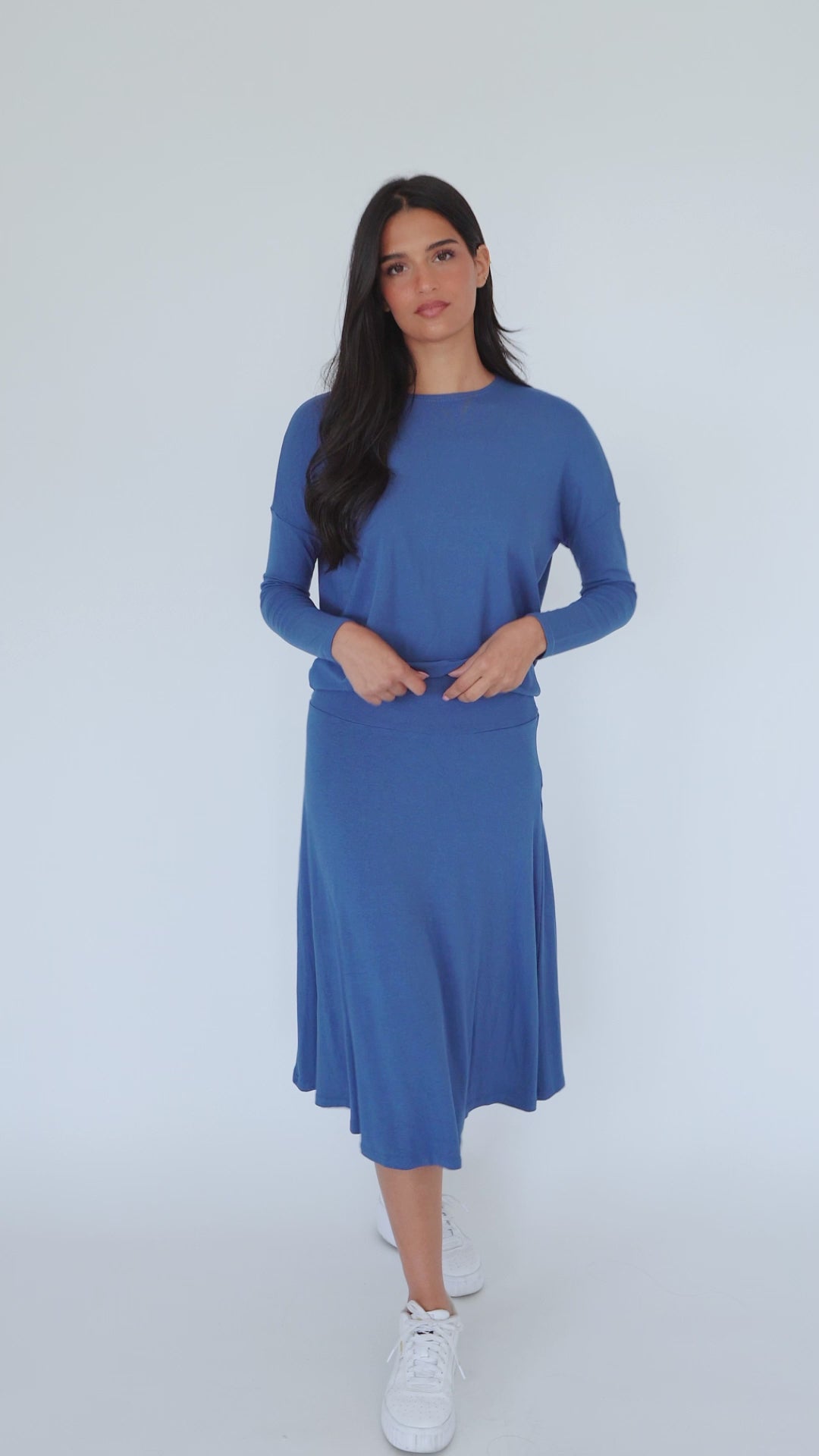 NW Dalia Skirt: Peacock