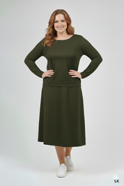 Dalia Top - Hunter Green