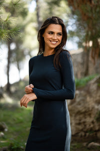 Jade Basic Ribbed Dress